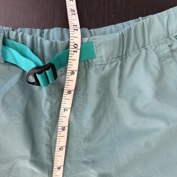 REI Trailmade Amphib Shorts Mens Medium Belted Ripstop Hiking Swim Tundra Teal M - Picture 8 of 10